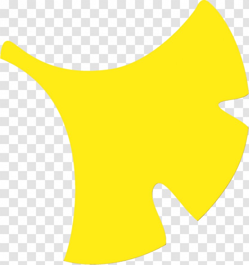 Yellow Logo - Wet Ink Transparent PNG