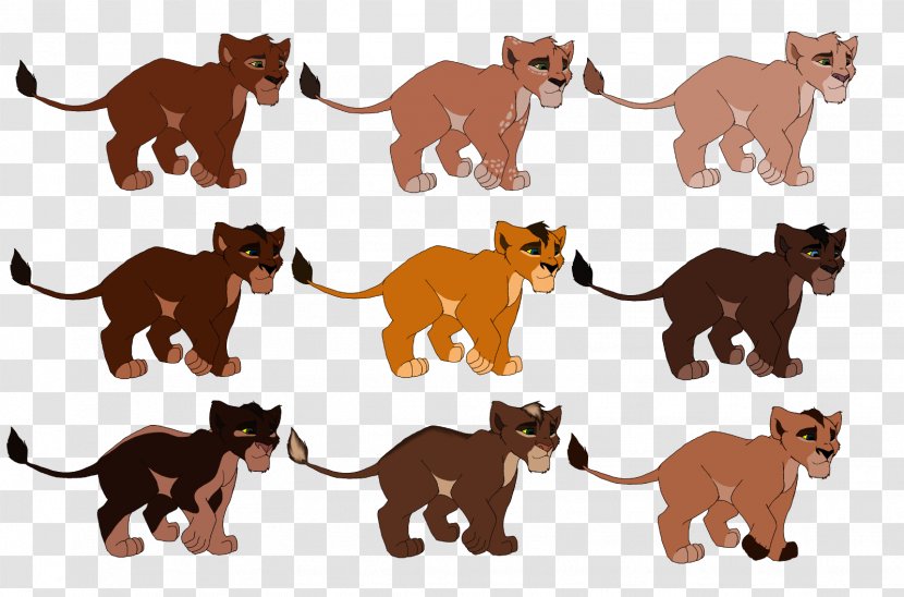 Big Cat The Lion King Mammal - Frame - Male Drawings Transparent PNG