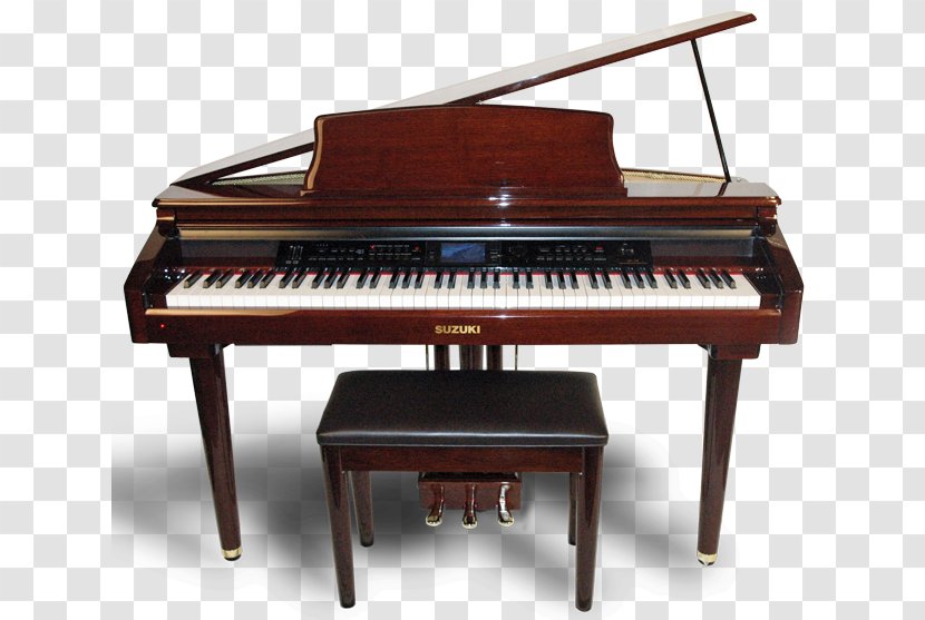 Digital Piano Suzuki MDG-300 Musical Instruments Grand - Flower Transparent PNG