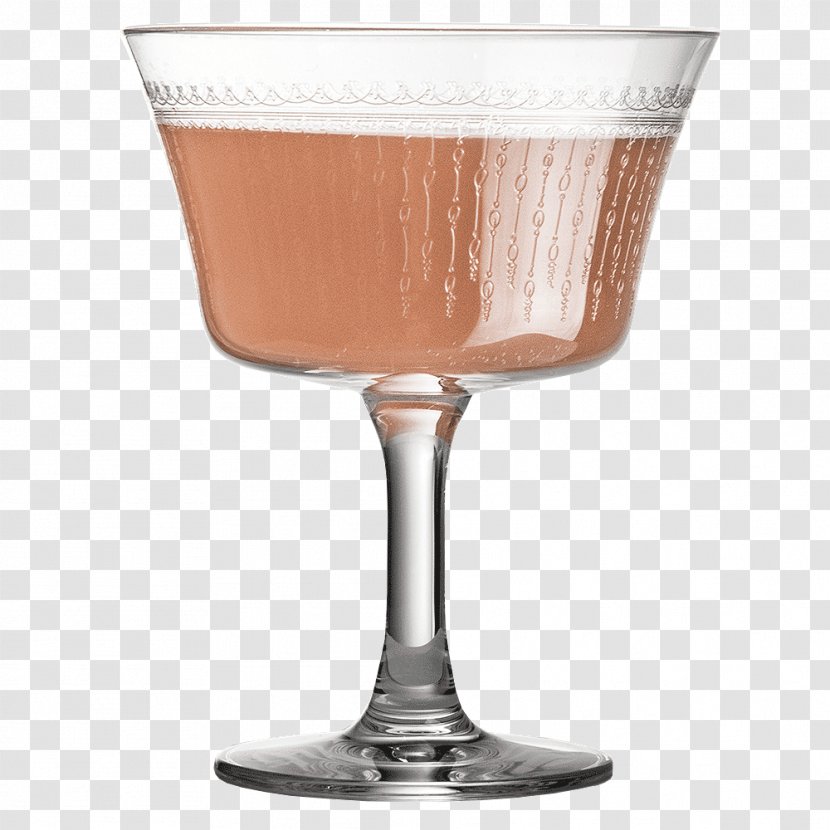 Wine Glass Cocktail Fizz Champagne - Tumbler Transparent PNG