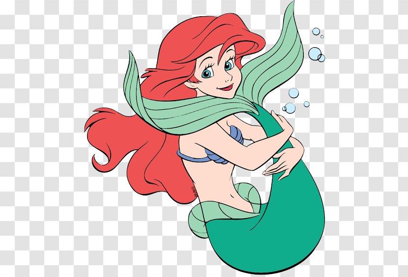 Ariel The Little Mermaid Disney Princess Clip Art - Flower Transparent PNG