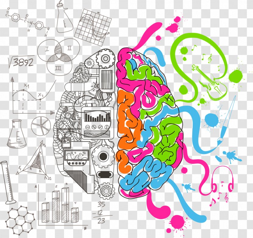 Brain Vector Graphics Creativity Image - Watercolor - Memory Transparent PNG