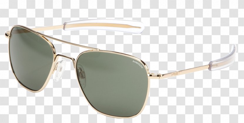 Aviator Sunglasses Randolph Engineering Mirrored - Glasses - Sniper Lens Transparent PNG