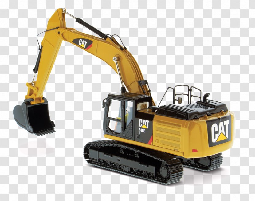 Caterpillar Inc. Excavator Die-cast Toy Komatsu Limited 1:50 Scale - Bucket Transparent PNG