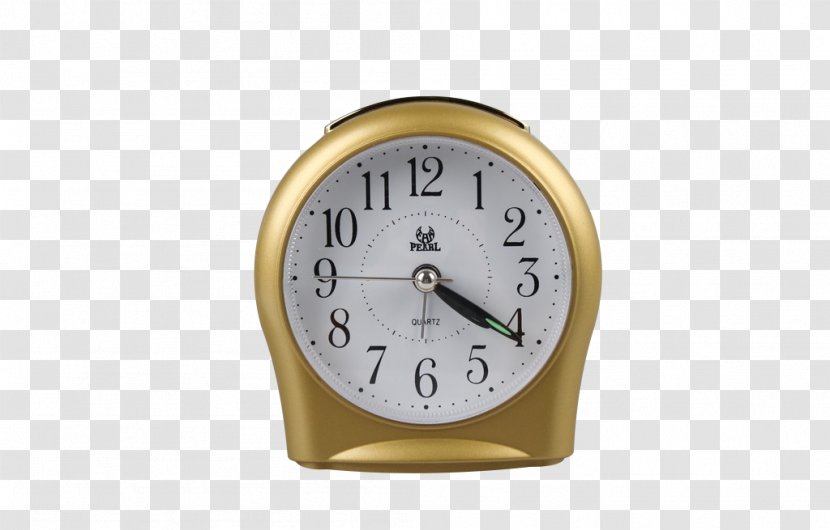 Alarm Clock Bell Computer File - Wall - Golden Transparent PNG