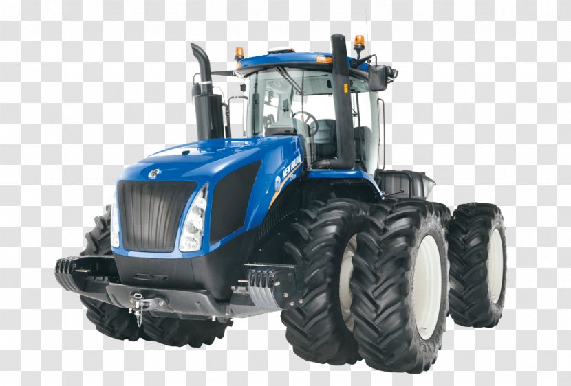Tractor New Holland Agriculture Heavy Machinery - Crop Transparent PNG