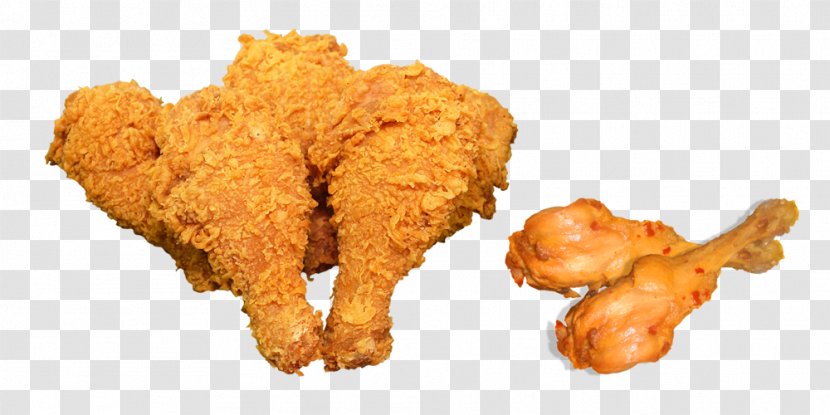 Crispy Fried Chicken Nugget Fingers Transparent PNG