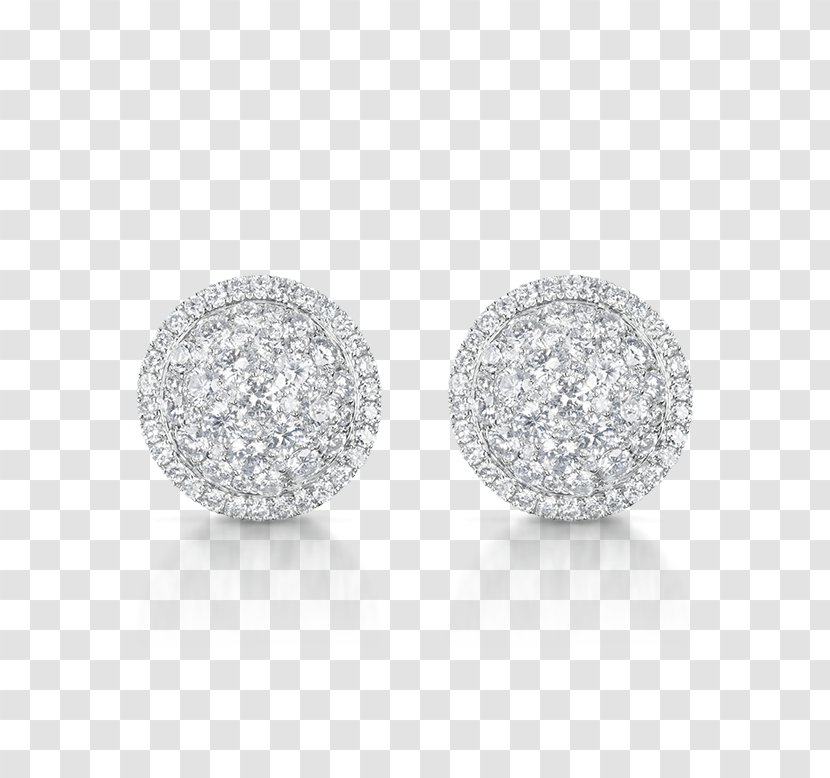 Earring Jewellery Diamond Colored Gold Carat Diamanter - Clothing Accessories - Stud Transparent PNG