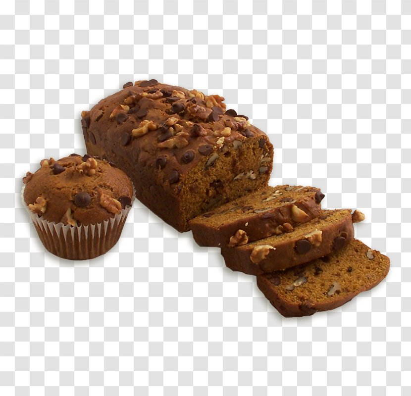 Muffin Pumpkin Bread Chocolate Brownie Parkin Baking Transparent PNG