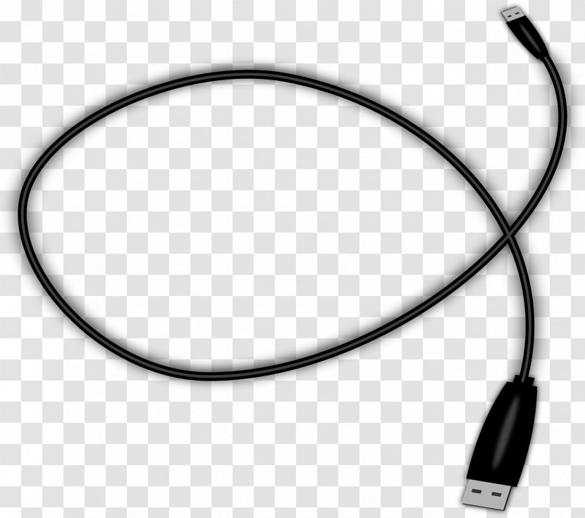 USB Electrical Cable ケーブル Clip Art - Connector Transparent PNG