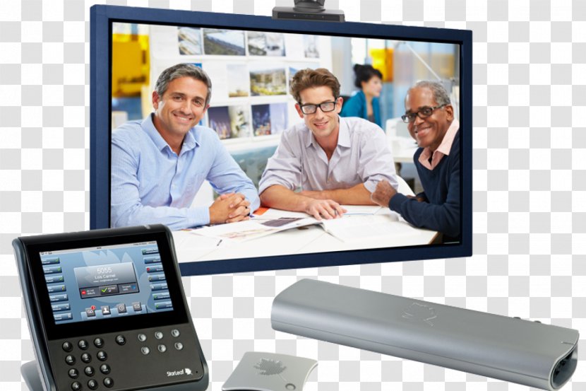 Videotelephony StarLeaf Web Conferencing Voice Over IP Skype For Business - Electronic Device - Technology Transparent PNG