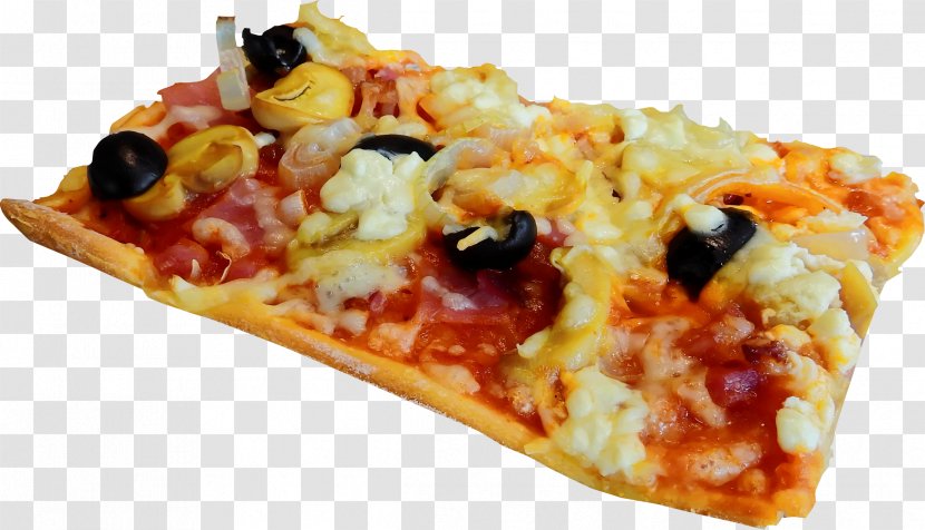Sicilian Pizza Italian Cuisine Junk Food Take-out - American Transparent PNG