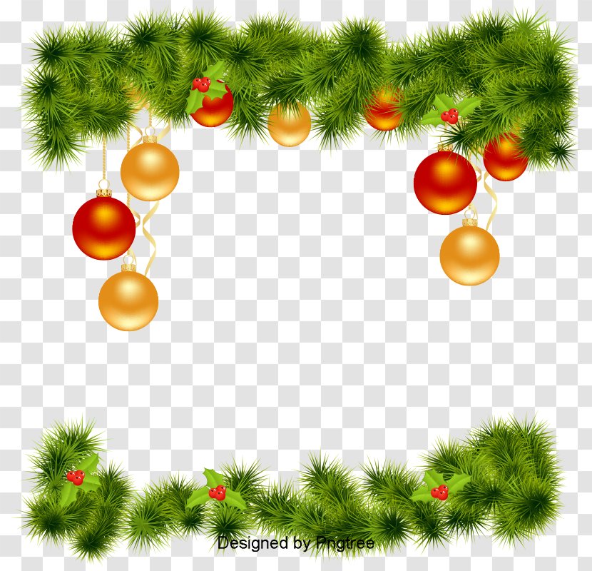Christmas Card Day Clip Art Vector Graphics - Ornament - Alcoholic Border Transparent PNG