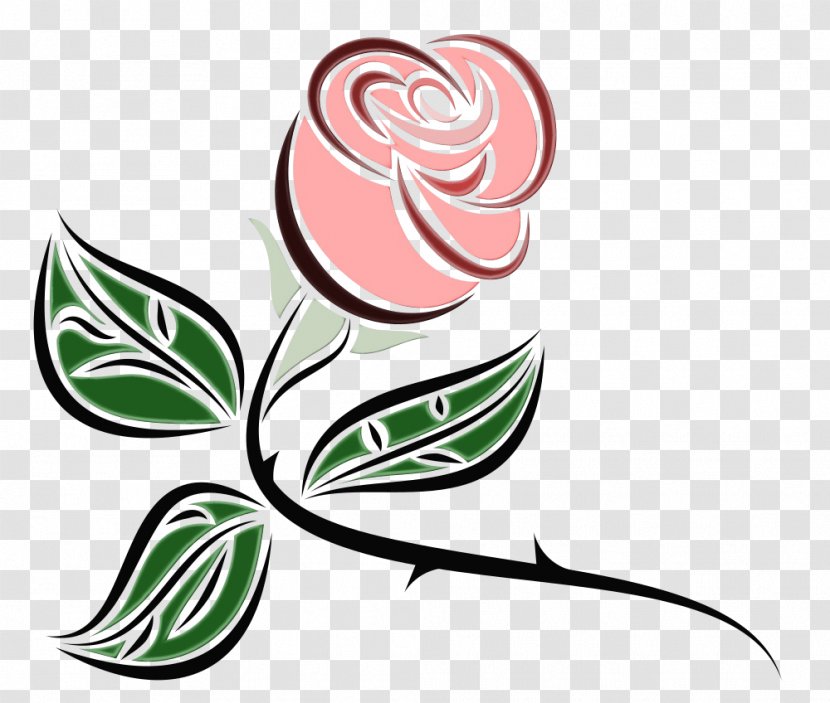 Leaf Plant Clip Art Logo Flower - Pedicel Line Transparent PNG