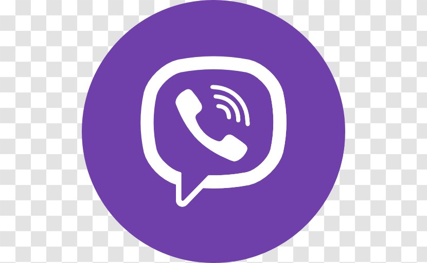 Viber Clip Art - Purple Transparent PNG