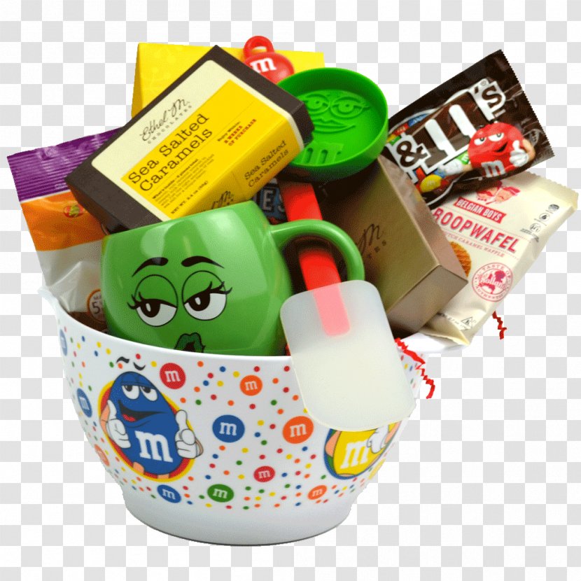 Food Gift Baskets M&M's Bowl Flower Bouquet - Toy - Of Peanuts Transparent PNG