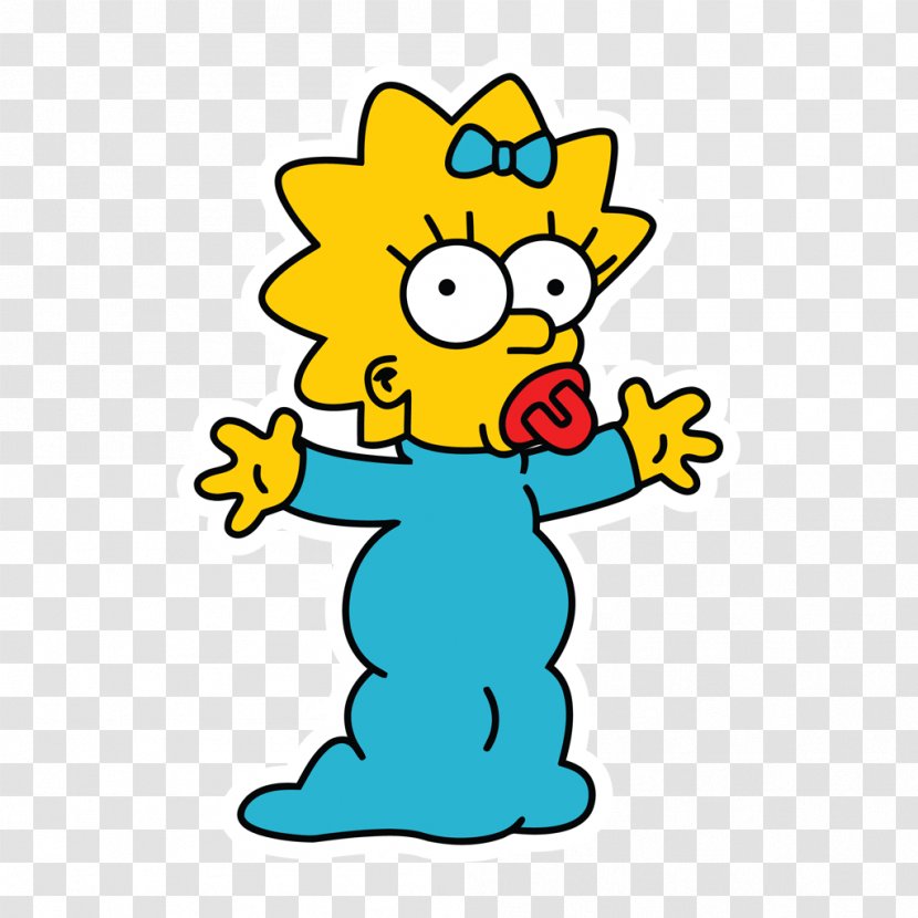 Maggie Simpson Lisa Marge Bart Homer - Television Transparent PNG