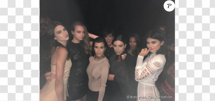 Fashion Model Haute Couture Balmain Socialite - Silhouette - Kris Jenner Transparent PNG