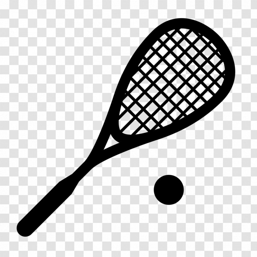 Tennis Racket Sport Threadart - Centre - Acorn Squash Transparent PNG