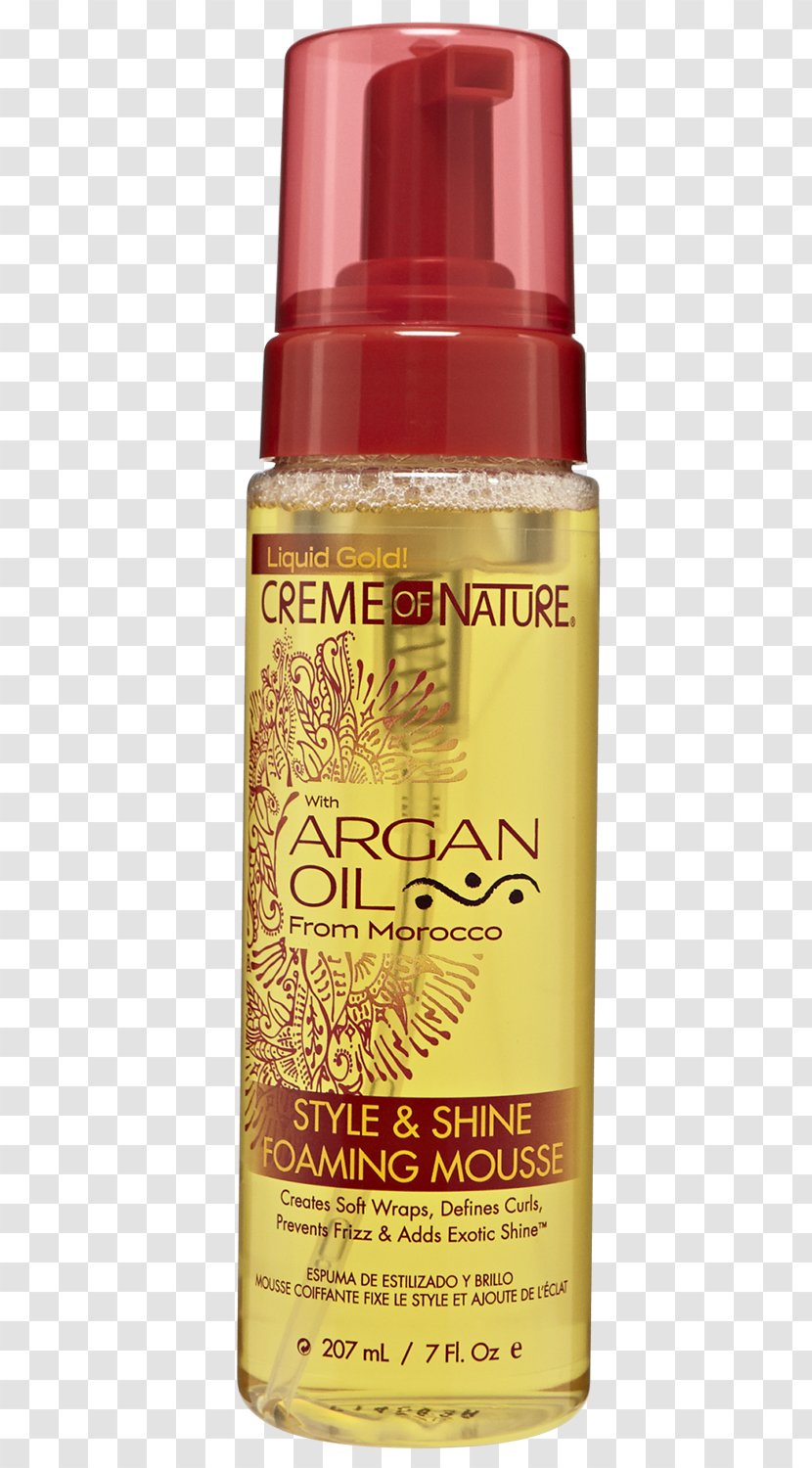 Hair Mousse Cream Argan Oil Moroccan Cuisine Transparent PNG