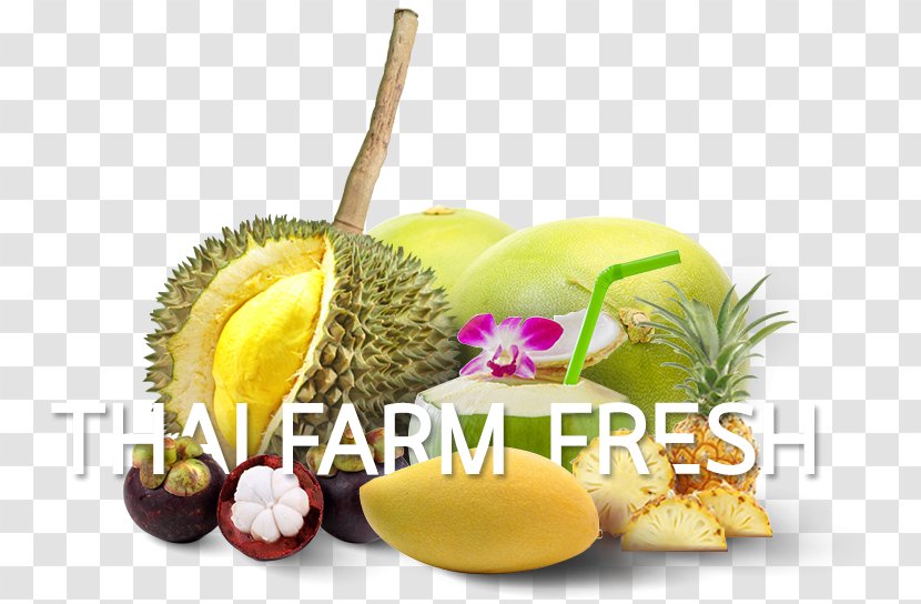Thai Cuisine Kiwifruit Durian Tropical Fruit Purple Mangosteen - Thailand Landscape Transparent PNG
