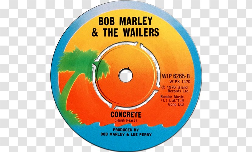 Bob Marley And The Wailers Jah Live So Say Live! Get Up Stand - Orange - Compact Disc Transparent PNG