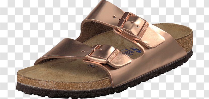 Amazon.com Slipper Birkenstock Shoe Sandal - Amazoncom - Metallic Copper Transparent PNG