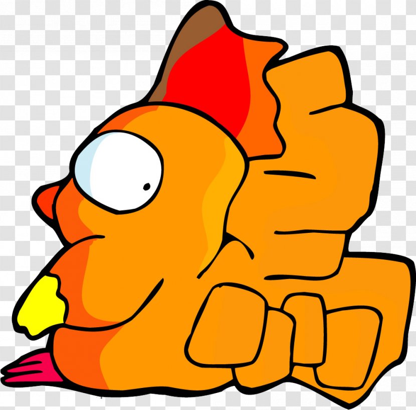 Chicken Cartoon Clip Art - Cow And - Funny Transparent PNG