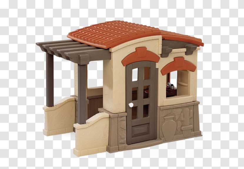 Dollhouse Toy Step2 Naturally Playful Playhouse Climber And Swing Extension Stucco - Roof Transparent PNG