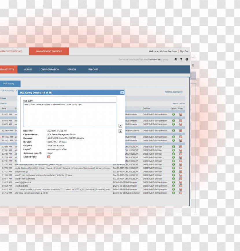 Screenshot Line Computer Program Product - Multimedia - Sql Activity Monitor Transparent PNG