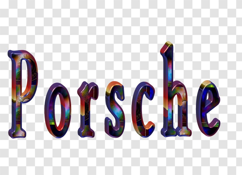 Logo Brand Font - Porsche 968 Transparent PNG