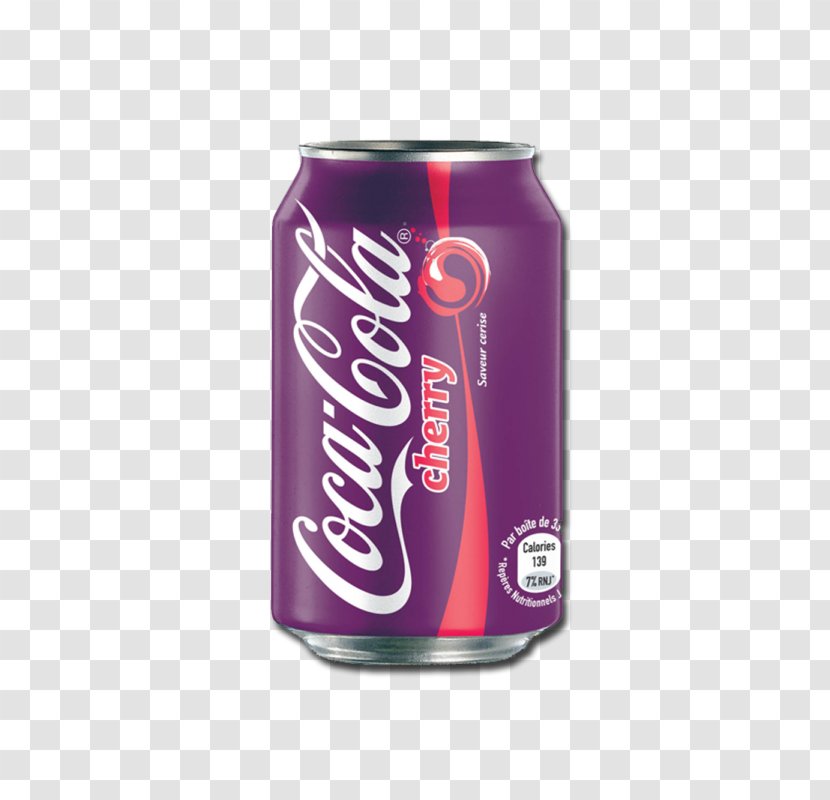 Coca-Cola Cherry Fizzy Drinks Iced Tea - Coca Cola Transparent PNG