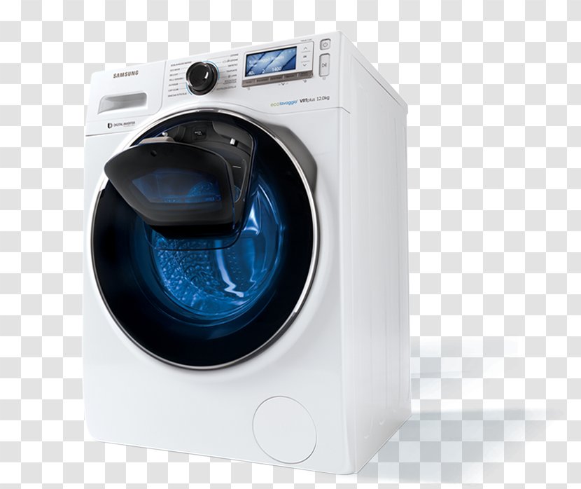 Samsung Galaxy Note 7 Washing Machines Home Appliance WW6500K AddWash Crystal WiFi 8kg 1400 Ocean Blue WF15K6500 - Detergent Transparent PNG