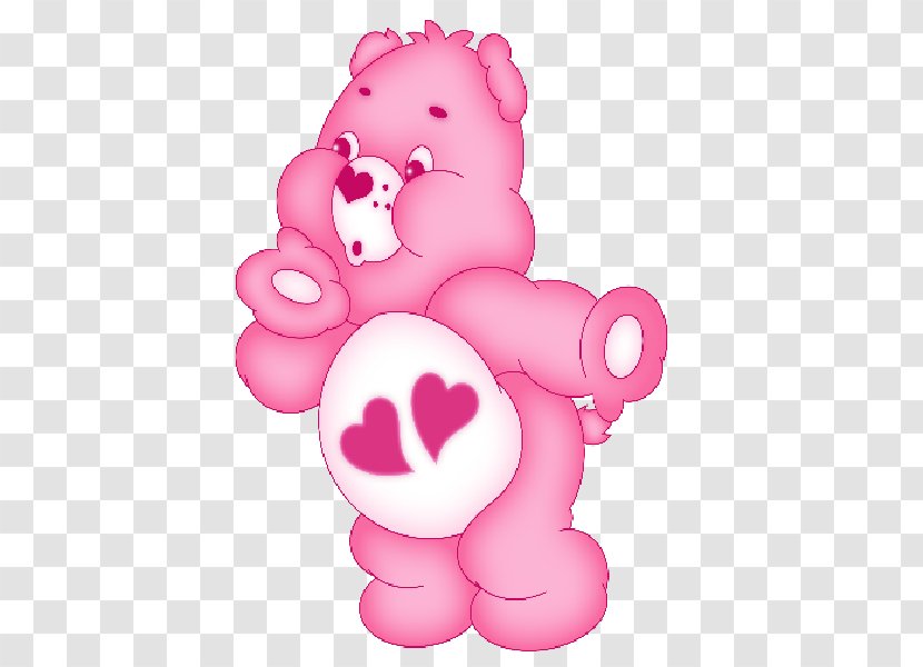 Care Bears Love-A-Lot Bear Cartoon Clip Art - Heart Transparent PNG