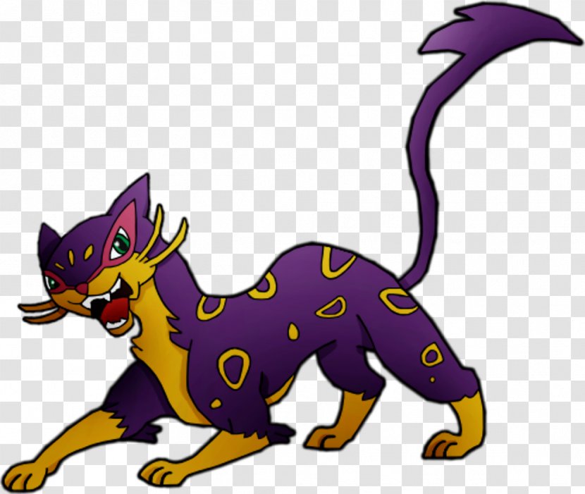 Tarzan Sabor Whiskers Pokémon X And Y Liepard - Mythical Creature Transparent PNG