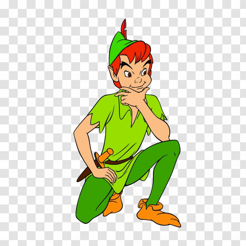 Peter Pan And Wendy Tinker Bell Darling Tiger Lily - Wreckit Ralph - Cartoon Thinking Of Transparent PNG