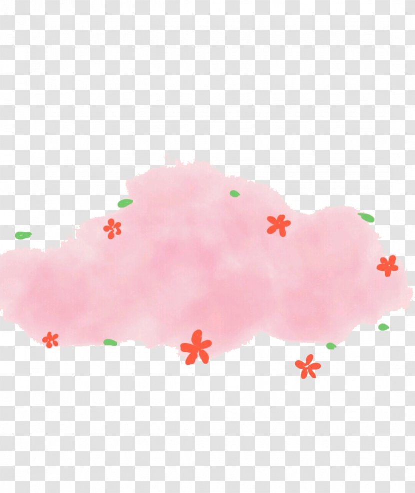 Cloud Computing Pink Computer File - Point Transparent PNG