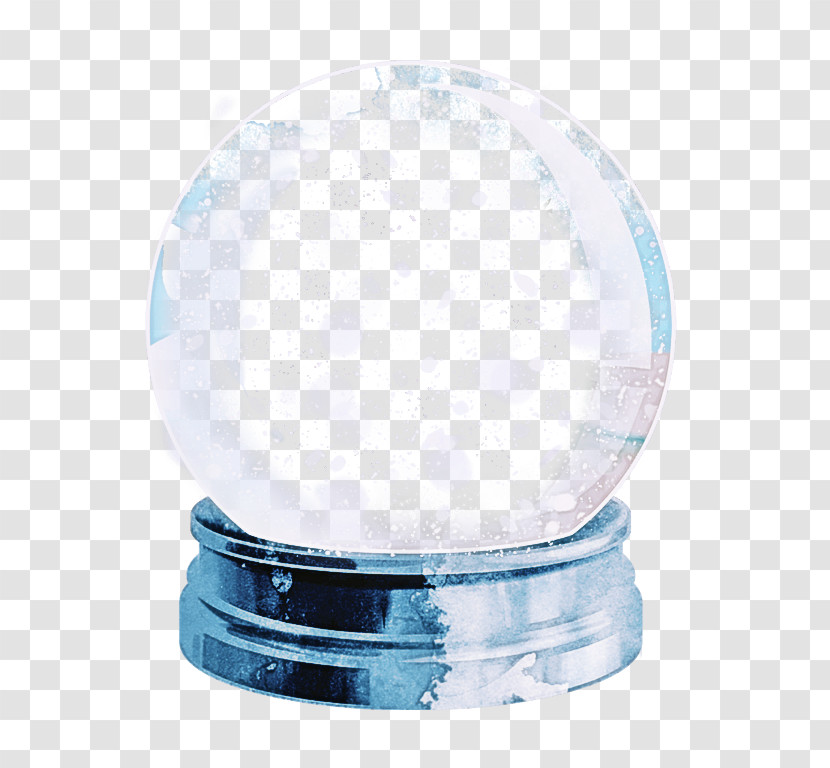 White Lighting Glass Sphere Lamp Transparent PNG