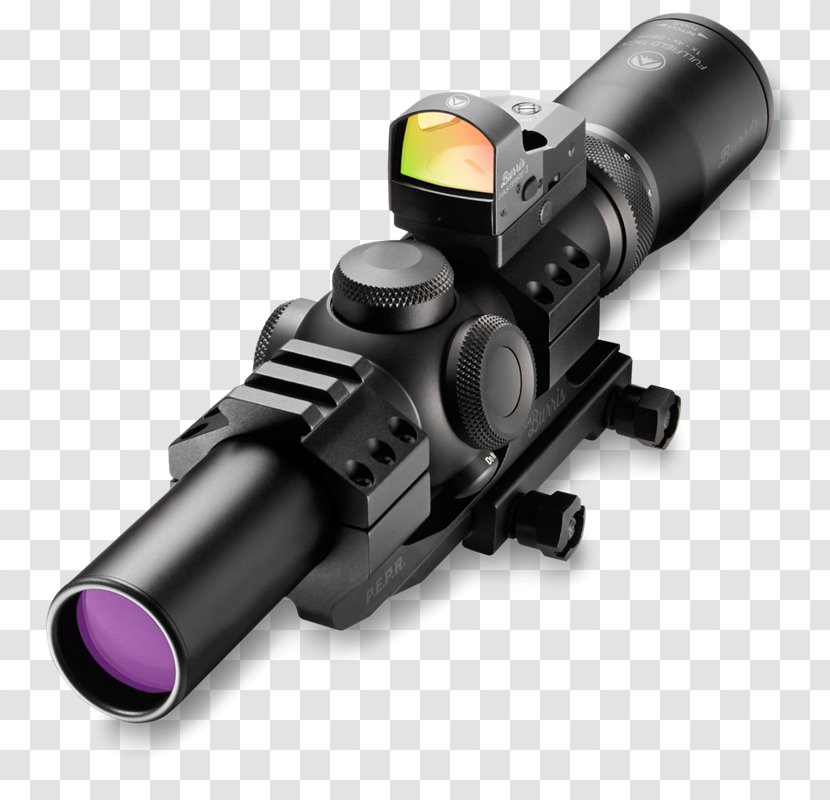 Telescopic Sight Reticle Optics Red Dot Milliradian - Shooting Target Transparent PNG