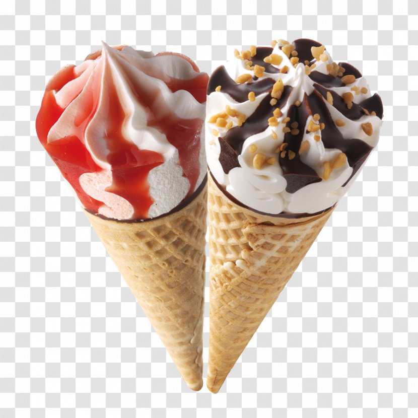 Sundae Gelato Frozen Yogurt Ice Cream Cones Transparent PNG