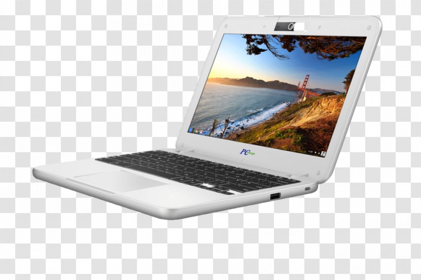 Netbook Laptop Poin2 Chromebook 11 Landscape Painting - Printing Transparent PNG