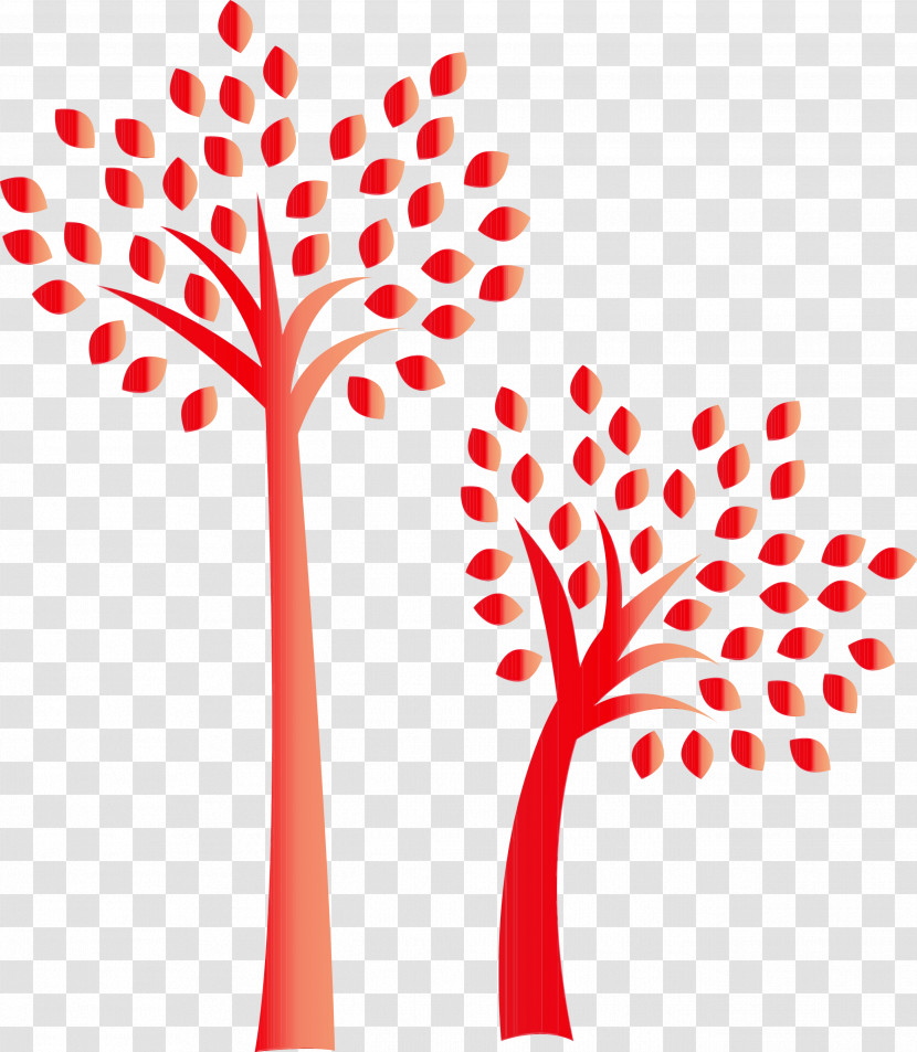 Leaf Plant Line Tree Pedicel Transparent PNG