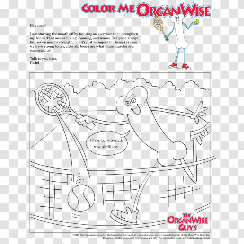 Coloring Book The OrganWise Guys Activity Paper - Watercolor Transparent PNG