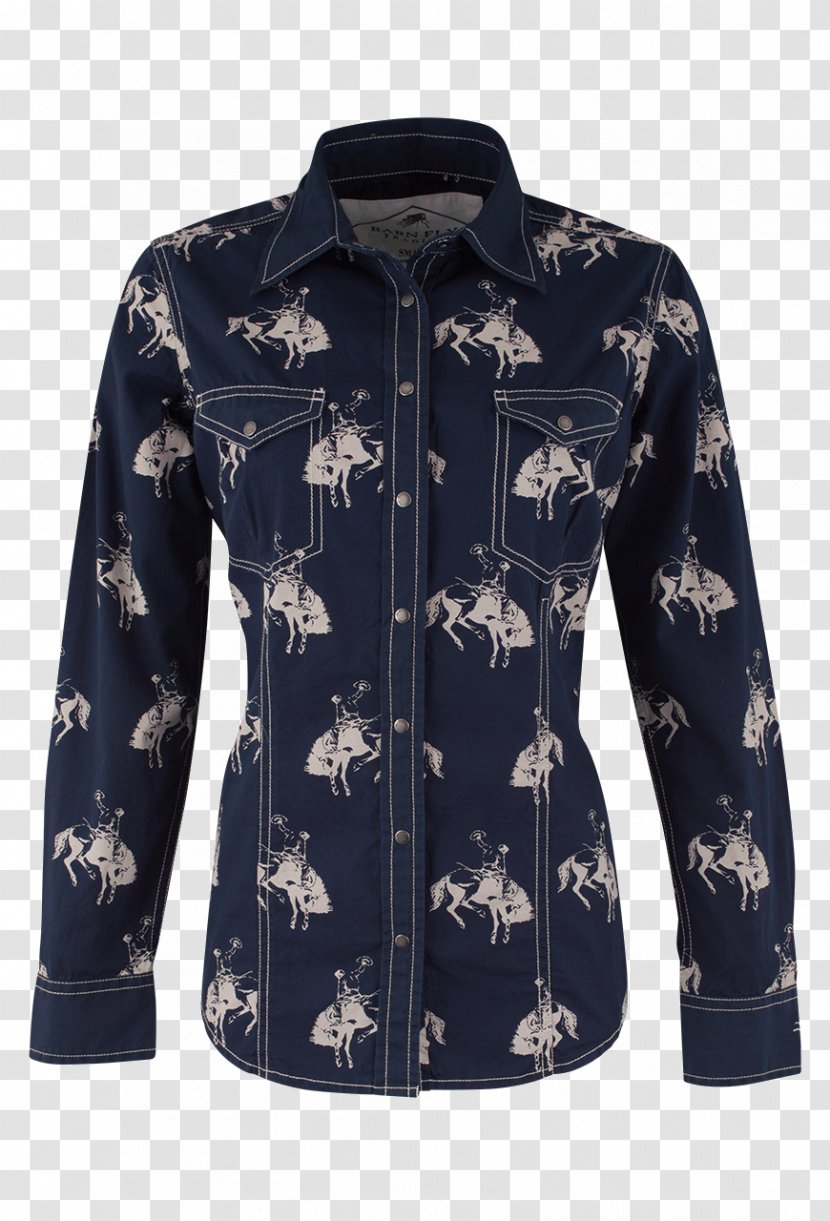 T-shirt Blouse Clothing Dress Shirt - Bucking Horse Transparent PNG