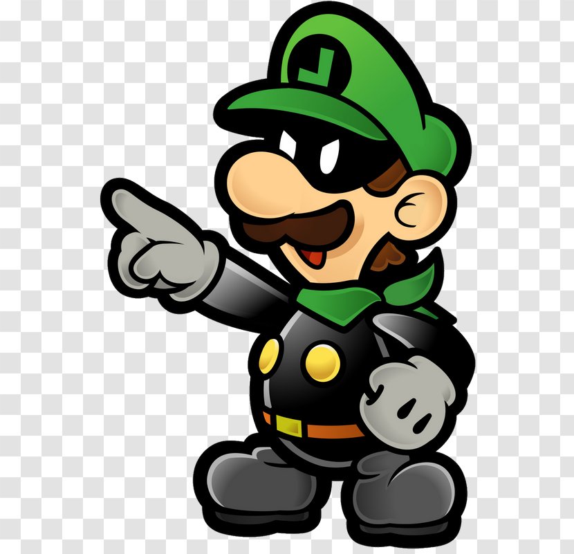 Super Mario Bros. Paper Luigi - Flightless Bird Transparent PNG