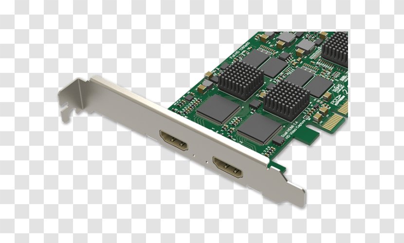 Magewell Pro Capture HDMI Video PCI Express 11100 Quad Card - Cpu - Recording Hdmi Switcher Transparent PNG
