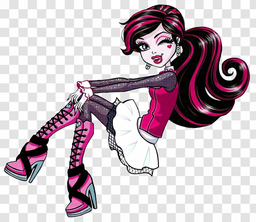 Draculaura Frankie Stein Monster High Clawdeen Wolf Doll - Flower Transparent PNG