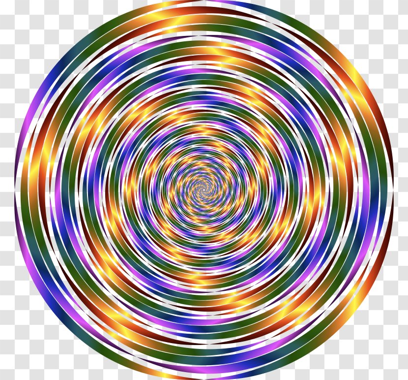 Circle Spiral Transparent PNG