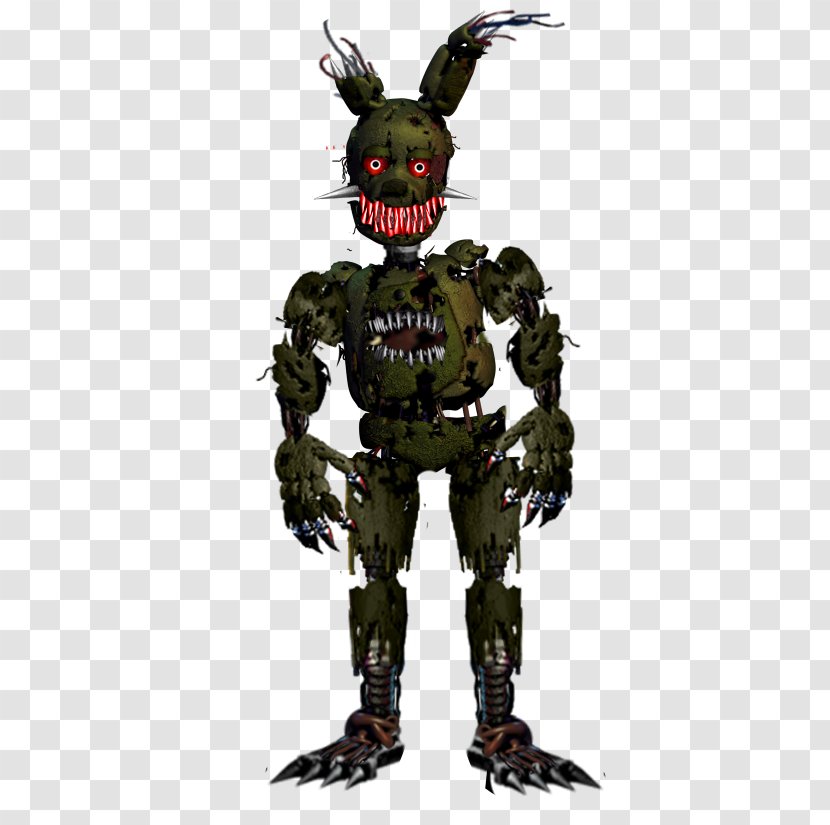 Five Nights At Freddy's Animatronics Digital Art Character - Action Figure - Afghan Nightmare Transparent PNG