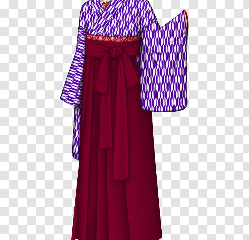 Kimono Hakama Clothing Dress Knitting - Sweater - Doll Transparent PNG